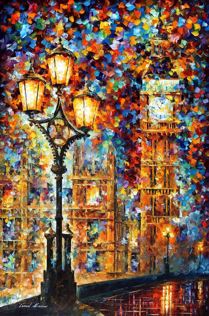 Sparkle #8: Magical Leonid Afremov - Pumpernickel Pixie