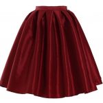 full vintage skirt marsala pantone color of the year 2015