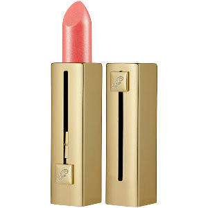 Guerlain Shine Automatique Hydrating Lip Shine in ‘Jardin de Bagatelle’ soft pink lipsticks on pumpernickel pixie
