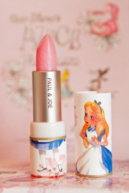 Paul & Joe Limited Edition ‘Alice In Wonderland’ Collection soft pink lipsticks on pumpernickel pixie