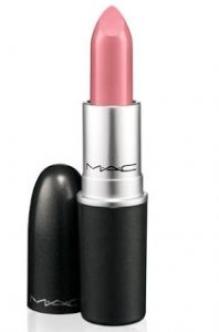 MAC Matte Lipstick ‘Please Me’ soft pink lipsticks on pumpernickel pixie