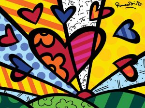 romero britto pop art contemporary art modern art graffiti art pumpernickel pixie