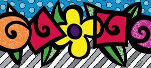 romero britto pop art contemporary art modern art graffiti art pumpernickel pixie