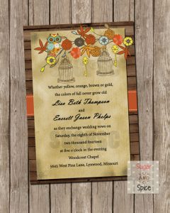 owl themed wedding invitations pumpernickel pixie