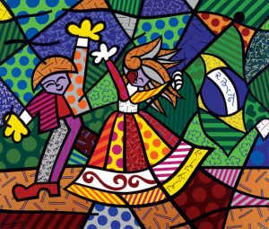 romero britto pop art contemporary art modern art graffiti art pumpernickel pixie