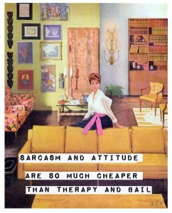 retro vintage quotes ads posters featuring women pumpernickel pixie