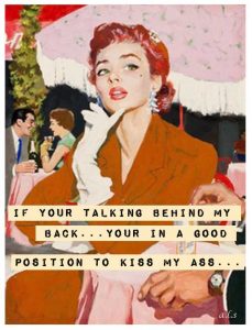 retro vintage quotes ads posters featuring women pumpernickel pixie