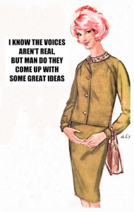 retro vintage quotes ads posters featuring women pumpernickel pixie