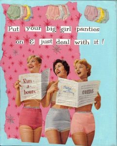 retro vintage quotes ads posters featuring women pumpernickel pixie