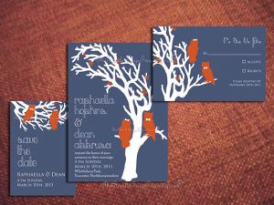 owl themed wedding invitations pumpernickel pixie