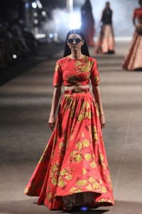 lakme fashion week summer resort 2015 designer sabyasachi pumpernickel pixie