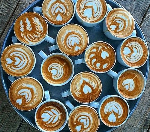latte art coffee art pumpernickel pixie