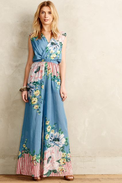 spring fashion trends 2015 on pumpernickel pixie floral jumpsuit anthropologie
