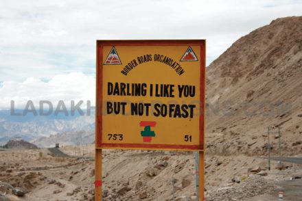 Sparkle #67: Leh Ladakh Road Signs - Pumpernickel Pixie