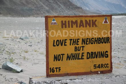 sparkle 67 leh ladakh road signs  pumpernickel pixie