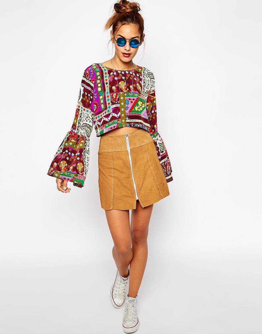 spring fashion trends 2015 on pumpernickel pixie patchwork paisley crop top asos