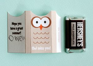 cute easy fun owl printable owl diy owl craft owl wrapper for hersheys chocolate owl gift wrap owl miss you printable pumpernickel pixie