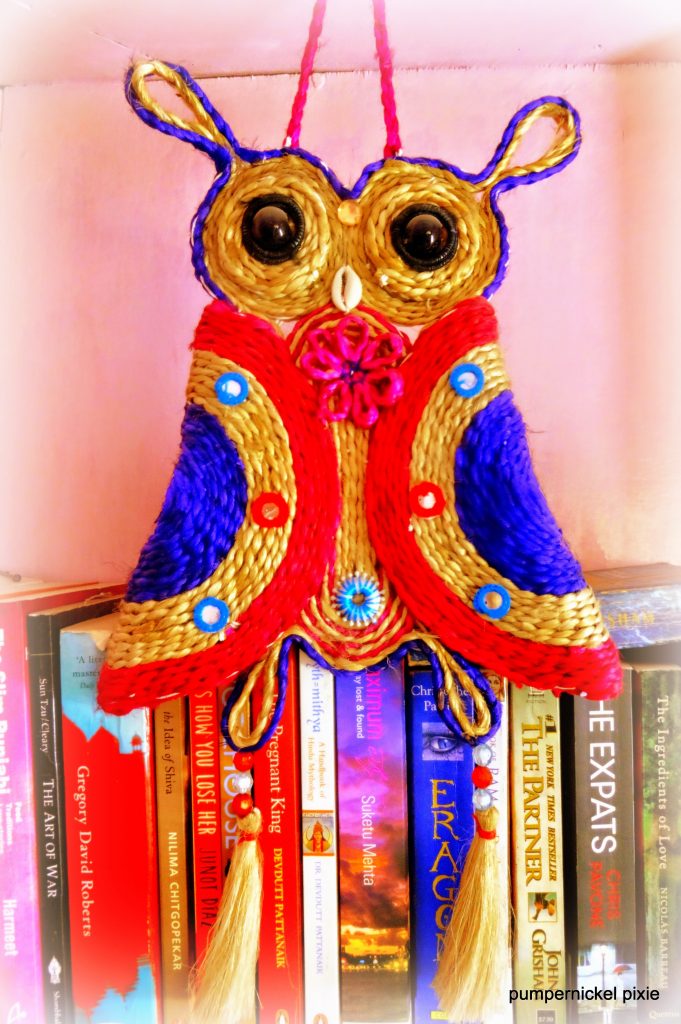 books library reading jute owl wise owl one week one photo on pumpernickel pixie