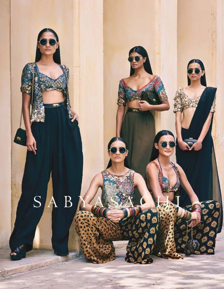 sabyasachi summer resort 2015 ad campaign floral vintage retro sequins pumpernickel pixie