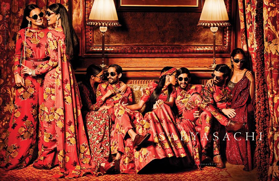 sabyasachi summer resort 2015 ad campaign floral vintage retro sequins pumpernickel pixie