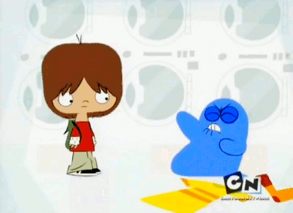bloo fosters home for imaginary friends bloo gifs cartoon show cartoon characters cartoon network pumpernickel pixie