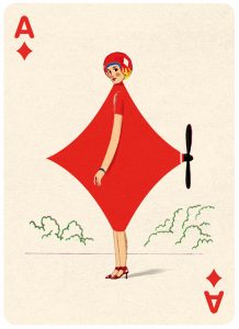 playing cards, deck of cards, illustrations, art, playing cards illustration, playing cards art, pin up cards, playful cards, vintage, modern, contemporary, creative, imagination, pumpernickel pixie, art and design