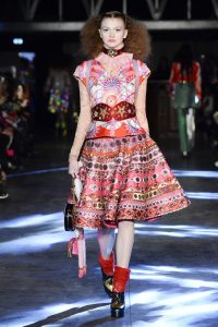 fashion week, spring summer 2016, paris, ready to wear, manish arora, indian fashion designer, india, kitsch, psychedelic, colorful, bohemian, gypsy, disco, hippie, quirky, drama, embellished, fun, happy, sequins, embroidery, tassels, prints, wearable fashion, eye catching, exclusively.com, vogue, runway, pumpernickel pixie