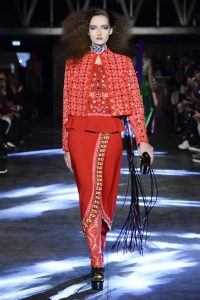 fashion week, spring summer 2016, paris, ready to wear, manish arora, indian fashion designer, india, kitsch, psychedelic, colorful, bohemian, gypsy, disco, hippie, quirky, drama, embellished, fun, happy, sequins, embroidery, tassels, prints, wearable fashion, eye catching, exclusively.com, vogue, runway, pumpernickel pixie