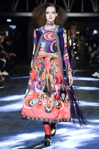 fashion week, spring summer 2016, paris, ready to wear, manish arora, indian fashion designer, india, kitsch, psychedelic, colorful, bohemian, gypsy, disco, hippie, quirky, drama, embellished, fun, happy, sequins, embroidery, tassels, prints, wearable fashion, eye catching, exclusively.com, vogue, runway, pumpernickel pixie