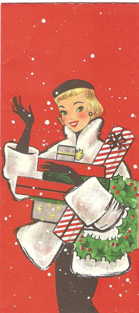 Sparkle #166: Vintage Holiday Cards - Pumpernickel Pixie