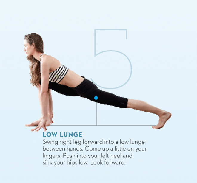 6 yoga poses for reduce belly bloat in flat design