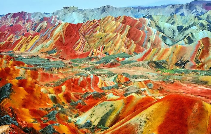 rainbow mountains, china, Zhangye Danxia National Geological Park, gansu china, natural wonder, nature travel destinations, geology, geography, world heritage site unesco, china travel, unique travel destinations, china, nature, earth, jyo, pumpernickel pixie 