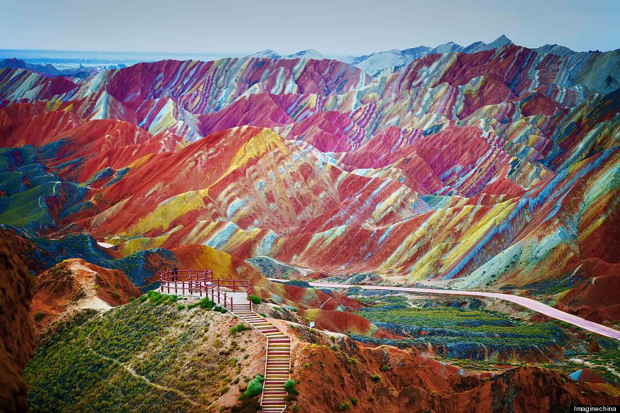 rainbow mountains, china, Zhangye Danxia National Geological Park, gansu china, natural wonder, nature travel destinations, geology, geography, world heritage site unesco, china travel, unique travel destinations, china, nature, earth, jyo, pumpernickel pixie 