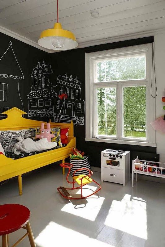 interior decoration, interior decor, decor ideas, room ideas, work space ideas, creative room, creative work space, creative decor, interior design, creative interiors, bright room, colorful room, room re decoration, creative decoration, room inspiration, work space inspiration, floating desk, chalkboard wall, chalkboard room, bright wall, yellow wall, storage cabinet, storage solutions, multi purpose cabinet, curtains, chair, rug, cushions, fur rug, fur cushion, yellow pink blue color scheme, room accessories, jyo, pumpernickel pixie